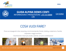 Tablet Screenshot of gardaoutdoor.it